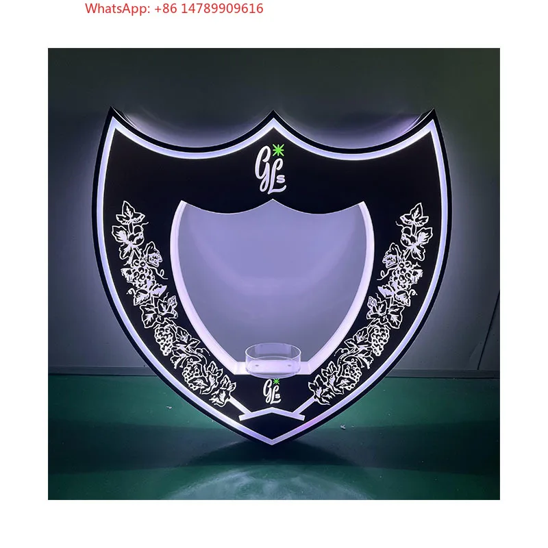 Premium Custom LED Liquor Display StandChampagne King LED Acrylic Shield Eco-friendly Custom Logo Plug Powered Lithium Battery D
Premium Custom LED Liquor Display StandChampagne King LED Acrylic Shield Eco-friendly Custom Logo Plug Powered Lithium Battery D