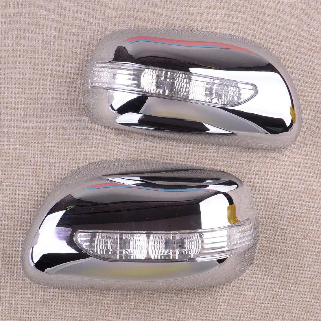 1 Pair Car Left & Right Chrome Side LED Light Mirror Cover Molding Trim Fit for Toyota Corolla Sedan 2009 2010 2011 2012 2013
1 Pair Car Left & Right Chrome Side LED Light Mirror Cover Molding Trim Fit for Toyota Corolla Sedan 2009 2010 2011 2012 2013