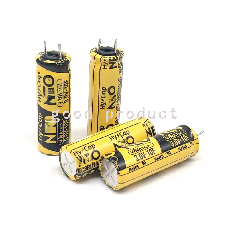 For NEW 3V10F short leg super capacitor NEO series volume 10*30 MM WEC3R0106QA 3.0v10f 3PCS
For NEW 3V10F short leg super capacitor NEO series volume 10*30 MM WEC3R0106QA 3.0v10f 3PCS