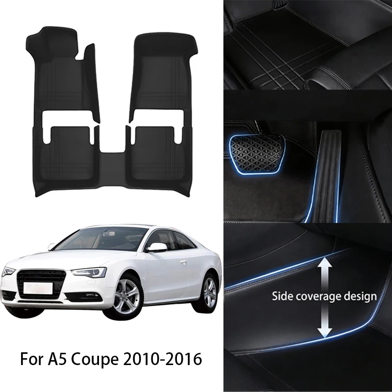 Custom Fit PU Leather Car Floor Mat For Audi For A5 Coupe Sportback Convertible 2010-2025 Full Set Auto Interior Accessories
Custom Fit PU Leather Car Floor Mat For Audi For A5 Coupe Sportback Convertible 2010-2025 Full Set Auto Interior Accessories