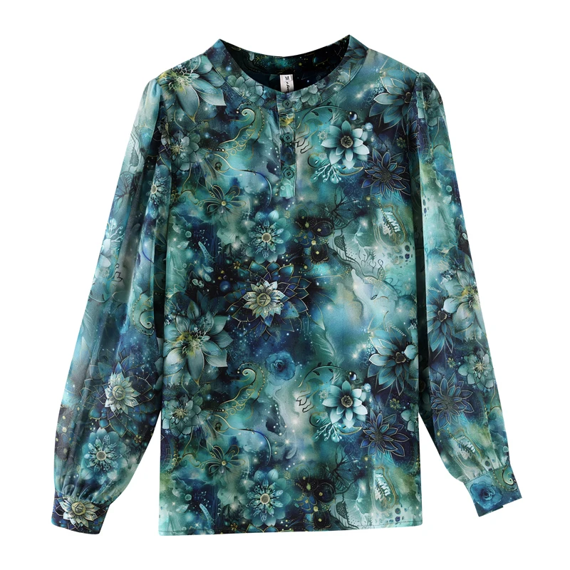 2025 Women's Printed Shirts Elegant Colors Casual Spring Summer Women Blouses Fashion Vintage Chiffon Floral Blouses Tops
2025 Women's Printed Shirts Elegant Colors Casual Spring Summer Women Blouses Fashion Vintage Chiffon Floral Blouses Tops