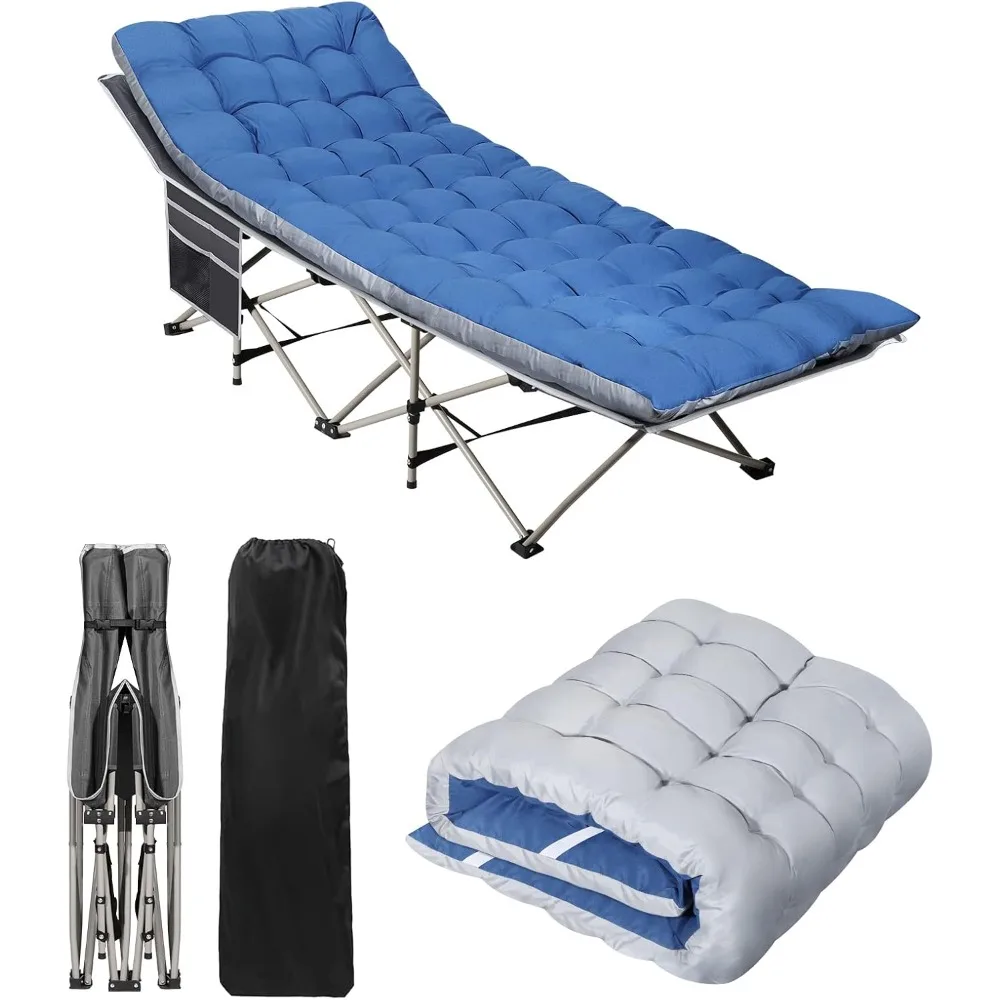 Mattress - Outdoor Folding Heavy Duty Sleeping Bed with Side Pocket for Adults - Office Max Load 300 LBS, Folding Beds
Mattress - Outdoor Folding Heavy Duty Sleeping Bed with Side Pocket for Adults - Office Max Load 300 LBS, Folding Beds