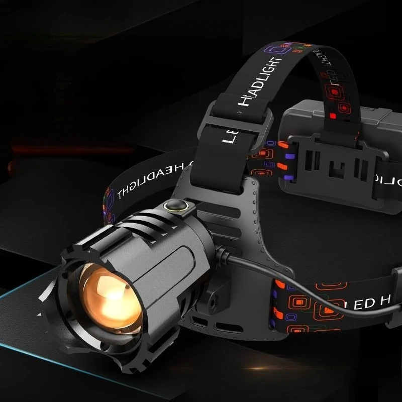 Strong light headlight rechargeable super bright head-mounted miner lamp fishing night fishing catching the sea super bright lon
Strong light headlight rechargeable super bright head-mounted miner lamp fishing night fishing catching the sea super bright lon