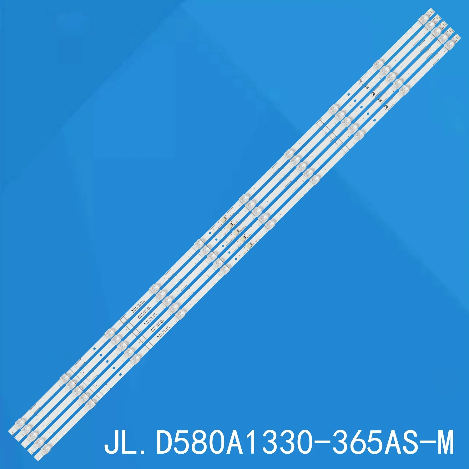 New 5pcs/Kit LED strips for HISENSE TV H58A6100 H58AE6000 H58AE6100UK CRH-BK58S13030T051087D-REV1.2 W JL.D580A1330-365AS-M_V02
New 5pcs/Kit LED strips for HISENSE TV H58A6100 H58AE6000 H58AE6100UK CRH-BK58S13030T051087D-REV1.2 W JL.D580A1330-365AS-M_V02
