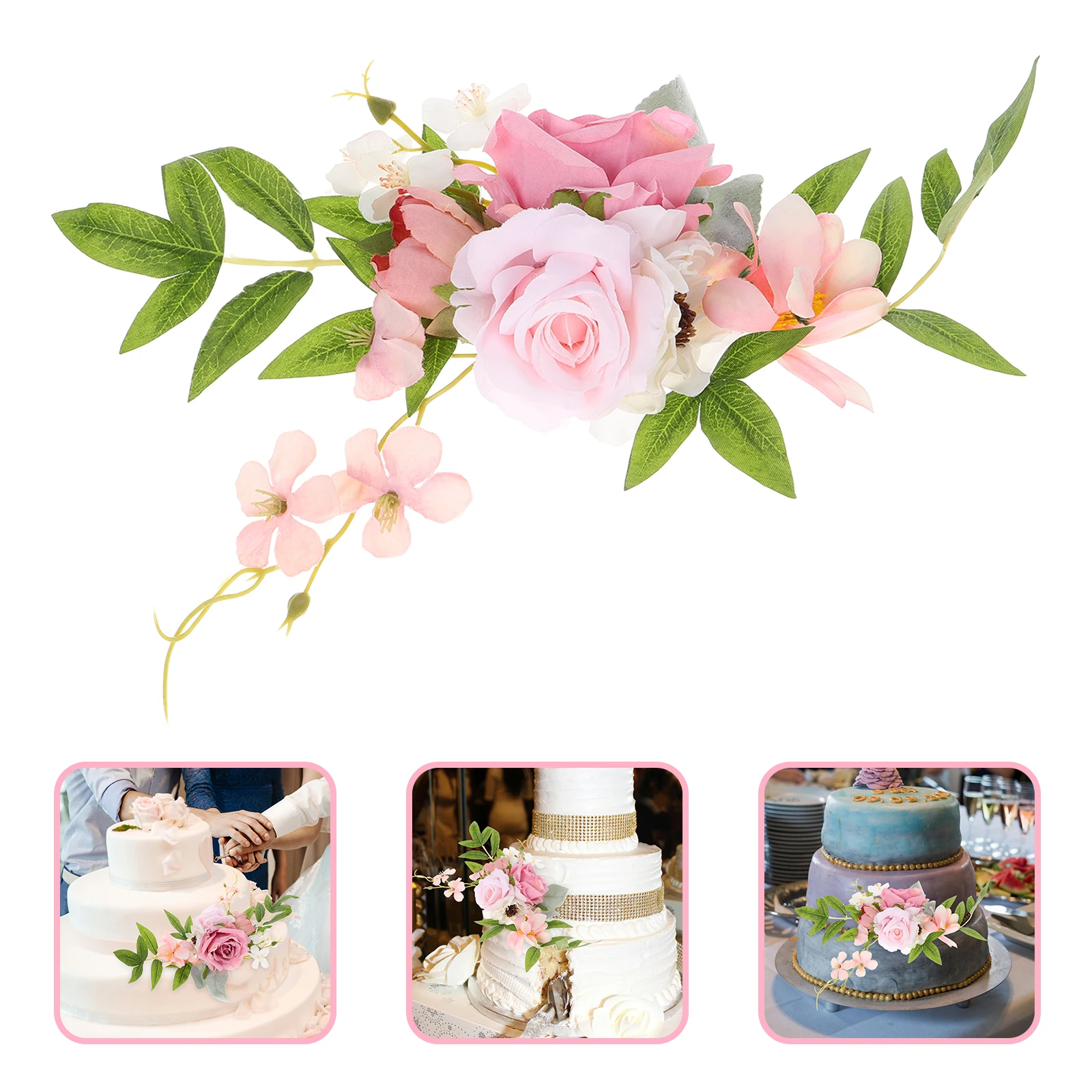 1pcs Wedding Cake Flowers Artificial Rose Swag Faux Lifelike Fake Bridal Arch Welcome Sign Peony Material 
1pcs Wedding Cake Flowers Artificial Rose Swag Faux Lifelike Fake Bridal Arch Welcome Sign Peony Material