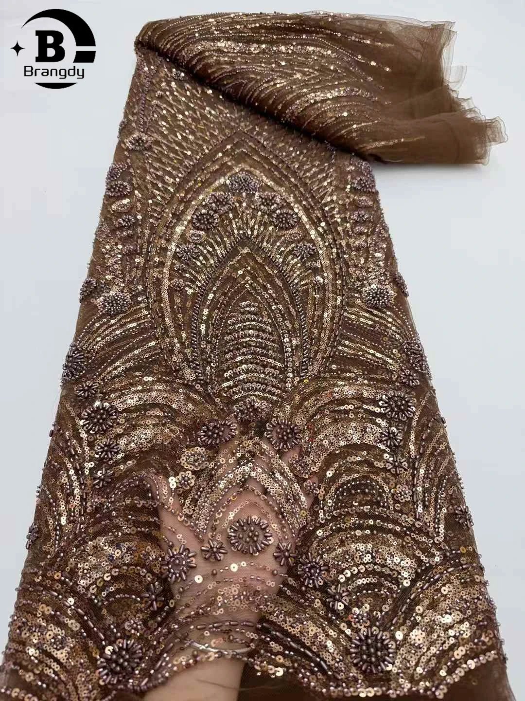 Luxury African Heavy Beads 2025 High Quality Lace Nigerian Sequins With Pearl Lace French Tulle Fabric For Party Dress Sewing
Luxury African Heavy Beads 2025 High Quality Lace Nigerian Sequins With Pearl Lace French Tulle Fabric For Party Dress Sewing