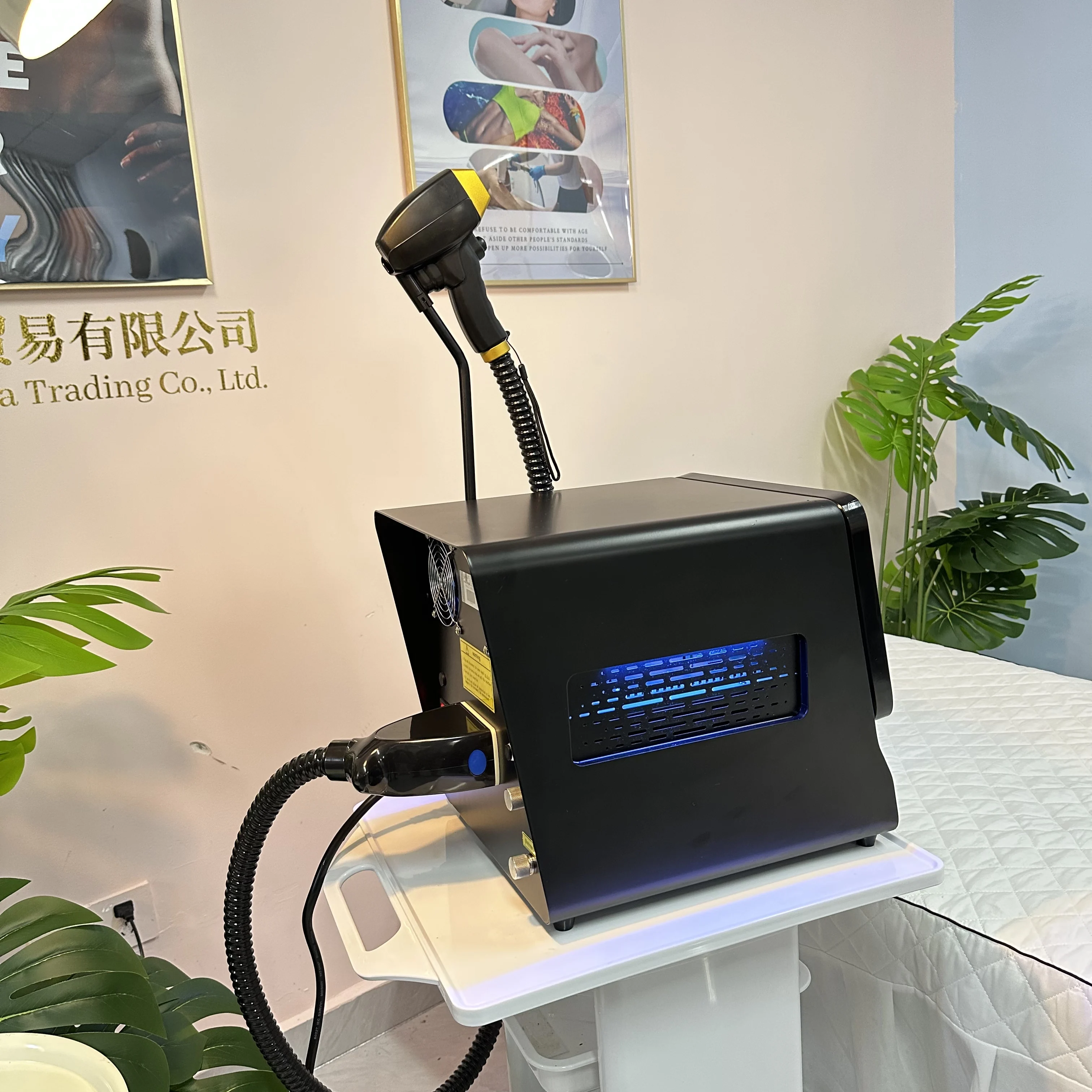 10 bars Alexandrite Diode Laser Hair Removal Machine Ice Platinum Body Face Underarm Cooling Head Permanent Painless Epilator
10 bars Alexandrite Diode Laser Hair Removal Machine Ice Platinum Body Face Underarm Cooling Head Permanent Painless Epilator