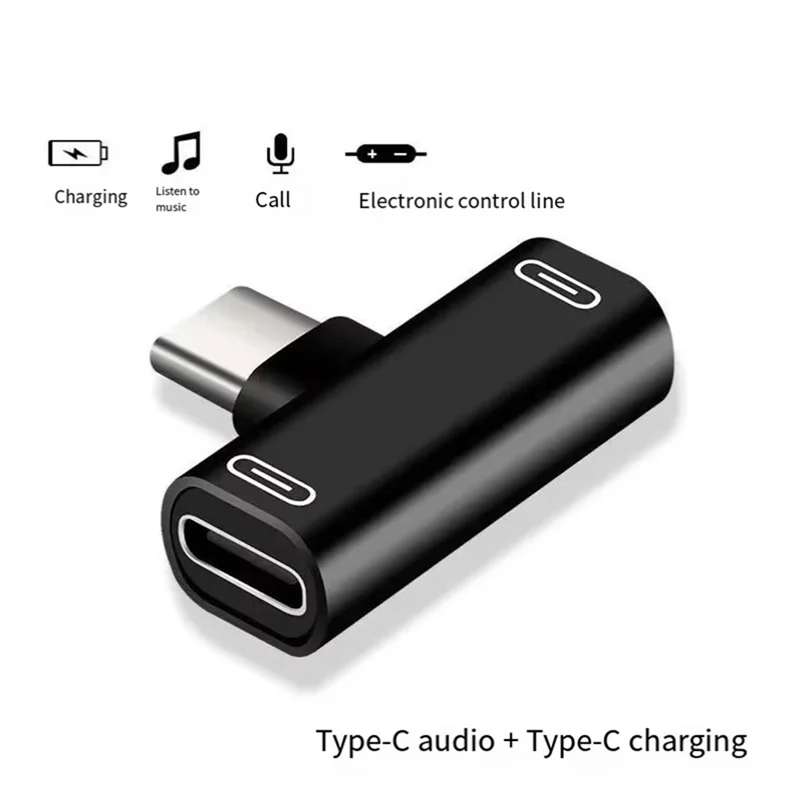 【Electronic-Accessories】3 In 1 Type-C Double Charger Cable Adapter Converter For Smartphones Headphone Earphone Charge
【Electronic-Accessories】3 In 1 Type-C Double Charger Cable Adapter Converter For Smartphones Headphone Earphone Charge