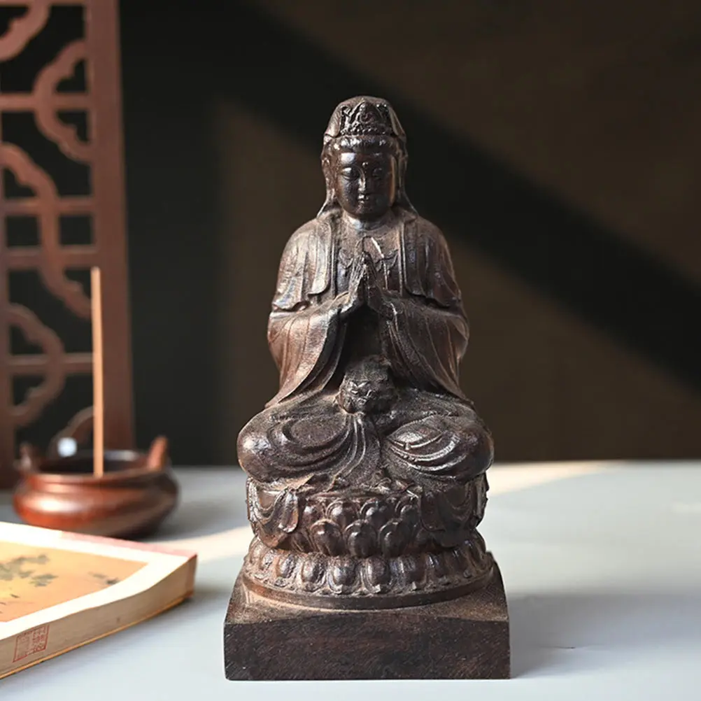 Delicate Wooden Yin Statue Vintage Buddha Carving Home Decor Desktop nament Sturdy Practical Long Lasting Gift Tabletop
Delicate Wooden Yin Statue Vintage Buddha Carving Home Decor Desktop nament Sturdy Practical Long Lasting Gift Tabletop