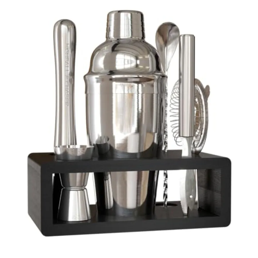 Cocktail Shaker Set: Bartender Kit for Home Bar Mixology Cocktail Bar Set Plus E-Book with 30 Recipes
Cocktail Shaker Set: Bartender Kit for Home Bar Mixology Cocktail Bar Set Plus E-Book with 30 Recipes