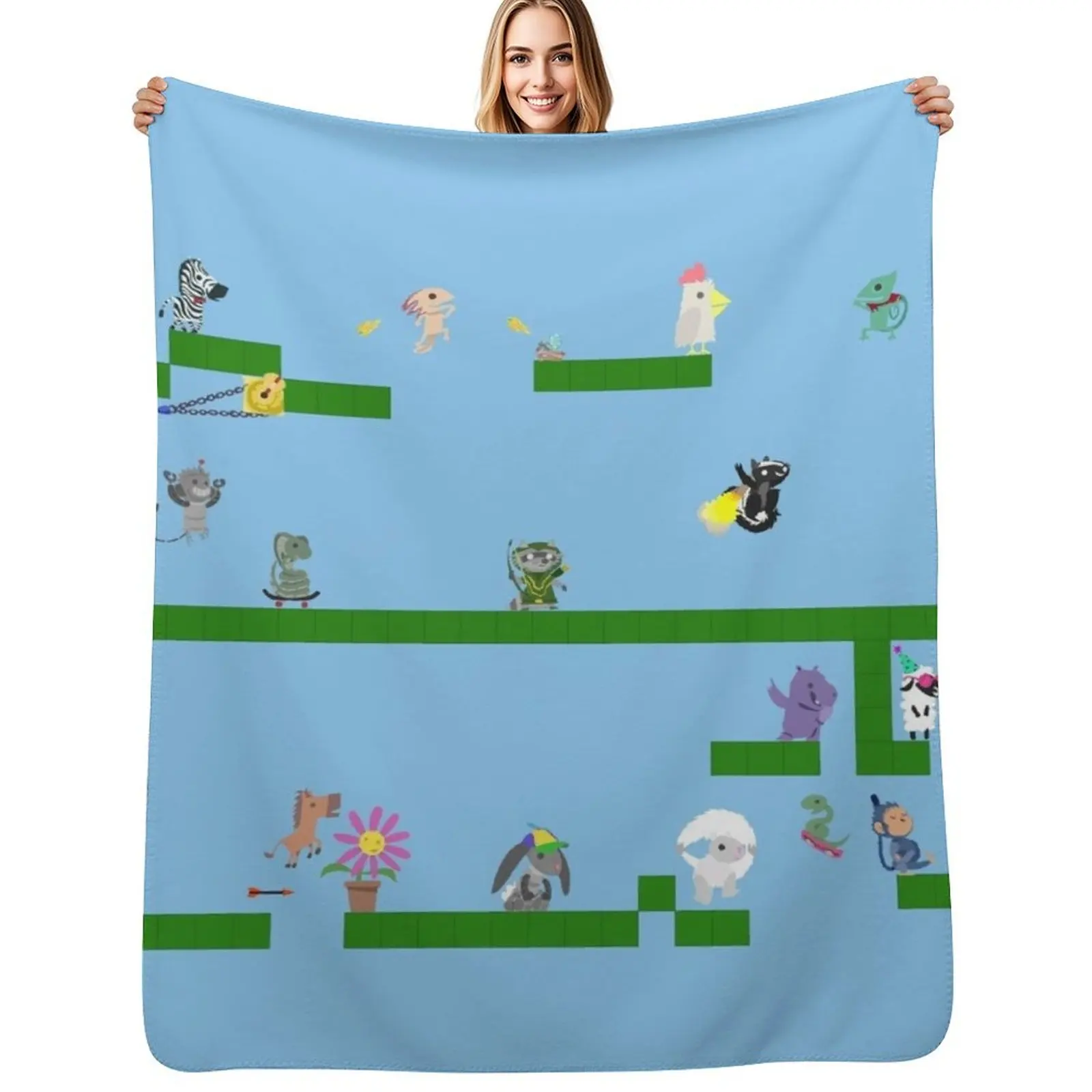 Ultimate Chicken Horse Fun Throw Blanket Travel Size Cozy Blanket for Plane Train
Ultimate Chicken Horse Fun Throw Blanket Travel Size Cozy Blanket for Plane Train