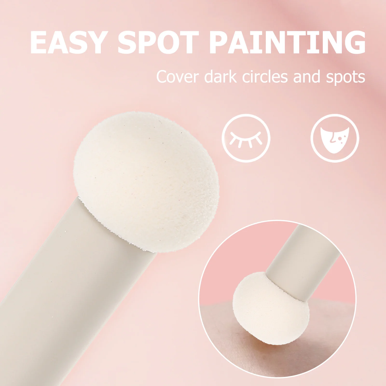 3pcs Mushroom Makeup Sponge Head Concealer Applicator Tool For Foundation Coverage Dry Wet Use Women Kit Brush
3pcs Mushroom Makeup Sponge Head Concealer Applicator Tool For Foundation Coverage Dry Wet Use Women Kit Brush