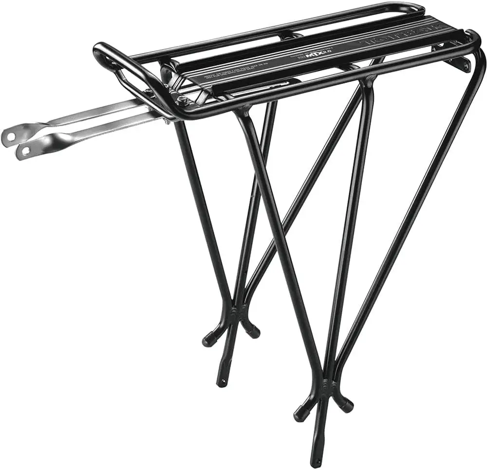 Rear Bike Rack, 26\"/700c, Aluminum, QuickTrack Compatible
Rear Bike Rack, 26\"/700c, Aluminum, QuickTrack Compatible