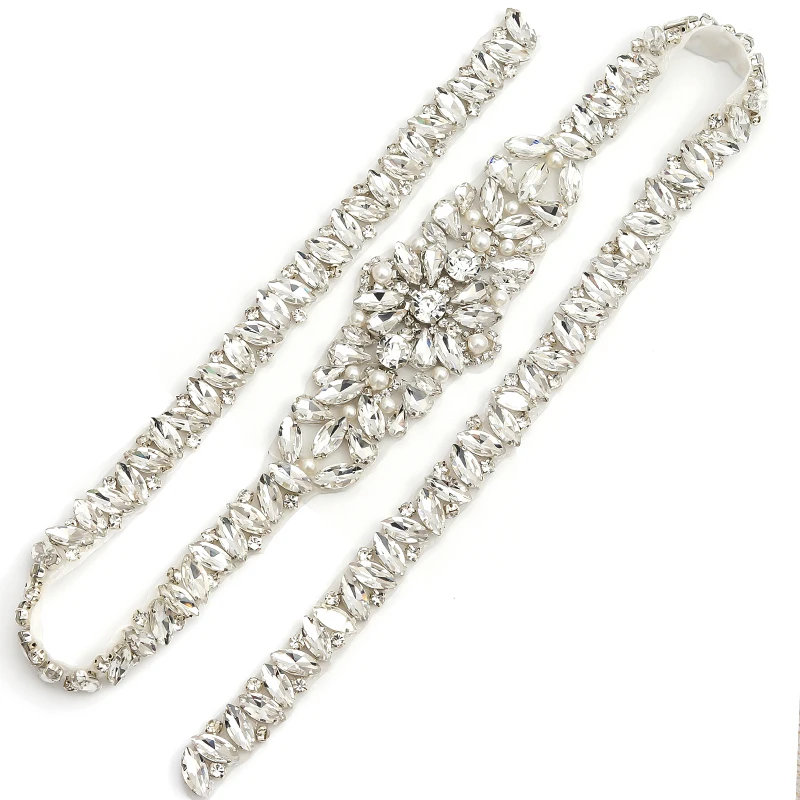 YANSTAR 5PCS Wholesale Full Length Rhinestones Appliques Sewing On Wedding Dresses Belt DIY Bridal Sash YS858
YANSTAR 5PCS Wholesale Full Length Rhinestones Appliques Sewing On Wedding Dresses Belt DIY Bridal Sash YS858