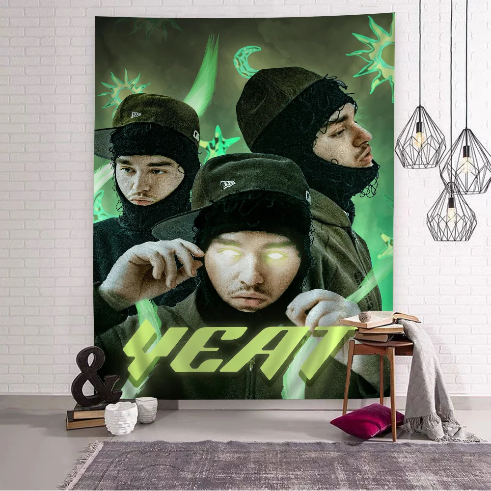 Настенные подвесные гобелены Rapper Y-Yeat в стиле хиппи для гостиной, искусство декора для дома
Настенные подвесные гобелены Rapper Y-Yeat в стиле хиппи для гостиной, искусство декора для дома