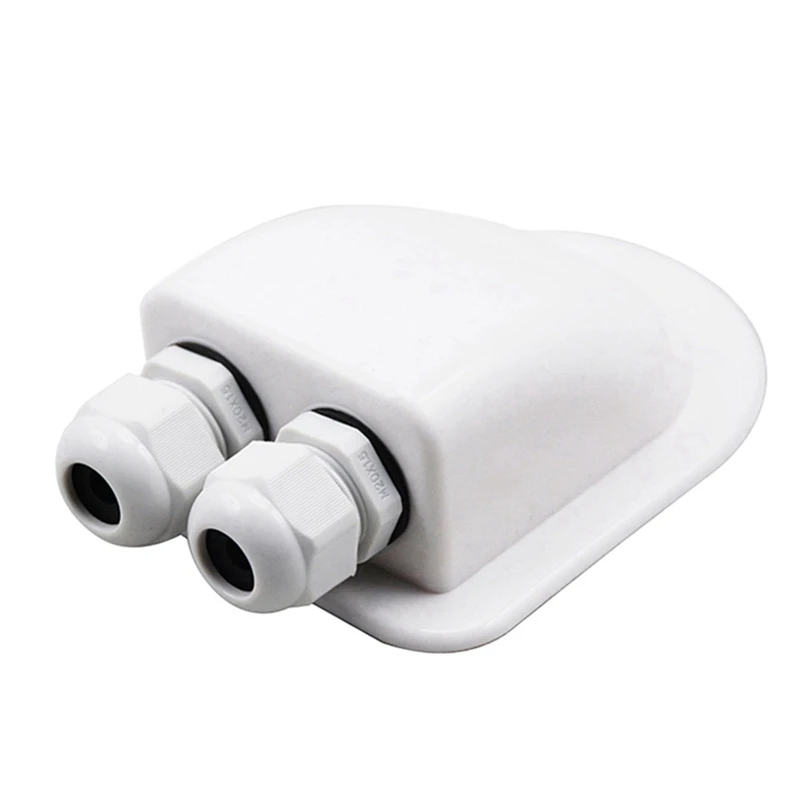 2X Double Wire Entry Gland Box Solar Panel Roof Wire Entry Gland Box Cable Motorhome Double Hole RV Yacht
2X Double Wire Entry Gland Box Solar Panel Roof Wire Entry Gland Box Cable Motorhome Double Hole RV Yacht