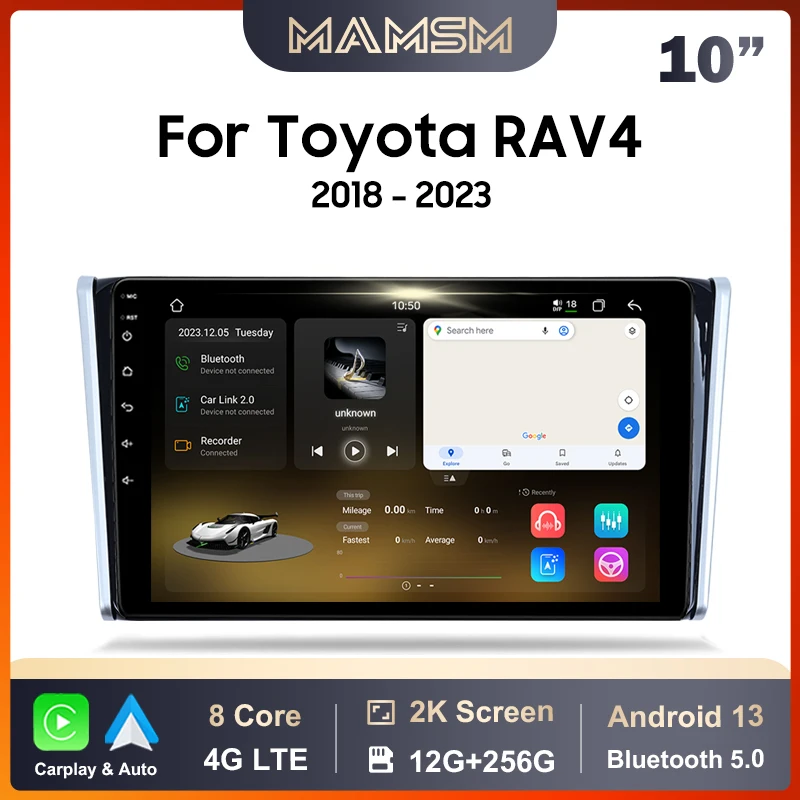 Автомобильный радиоприемник MAMSM для Toyota RAV4 5 XA50 2018-2023 Android 13 Мультимедийный видеоплеер 4G GPS Carplay Авто Стерео интеллектуальный
Автомобильный радиоприемник MAMSM для Toyota RAV4 5 XA50 2018-2023 Android 13 Мультимедийный видеоплеер 4G GPS Carplay Авто Стерео интеллектуальный
