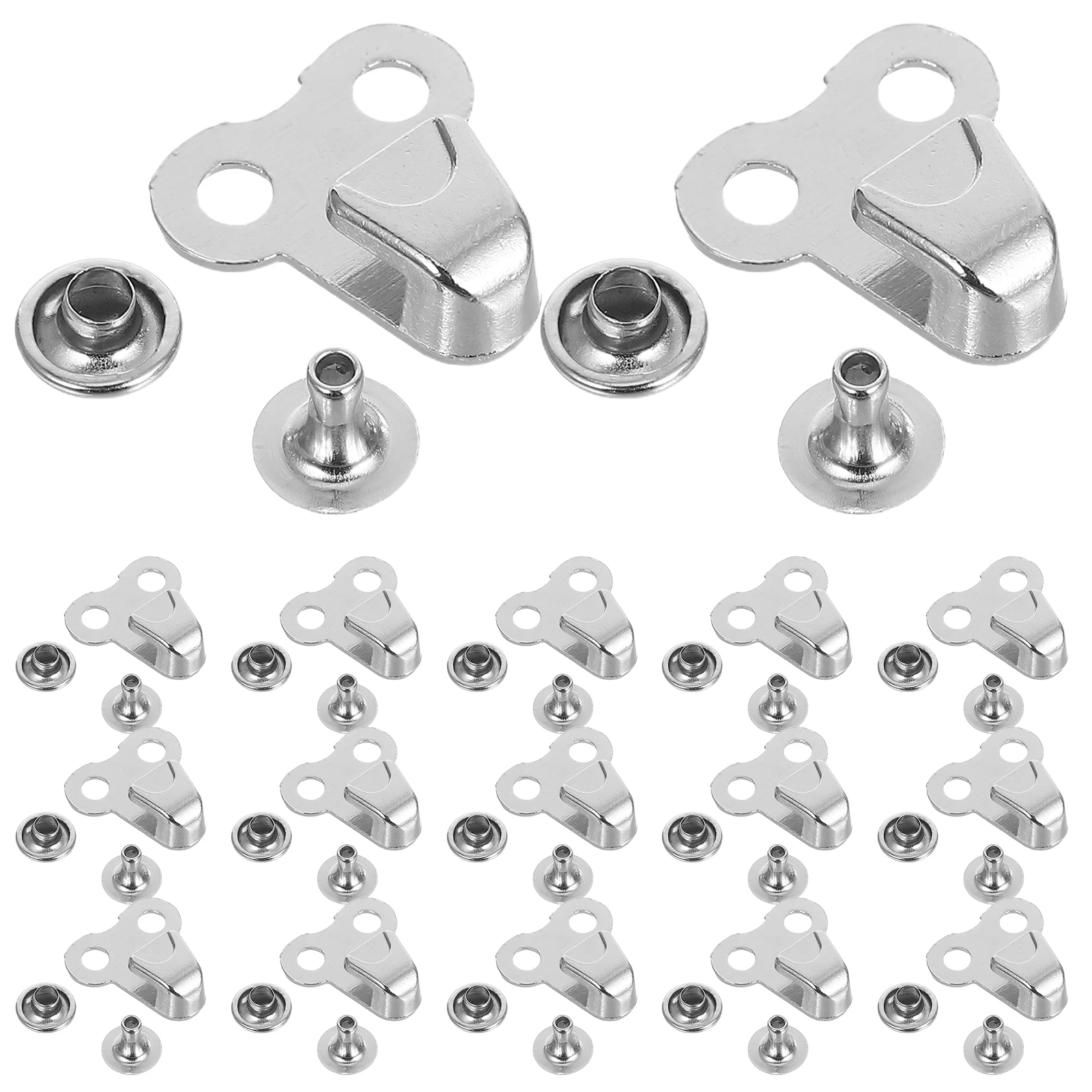 20pcs Shoe Repair Rivets Boot Lace Buckles Eyelets Silver Color Replacement Hooks Tools For Sports Boots High Quality
20pcs Shoe Repair Rivets Boot Lace Buckles Eyelets Silver Color Replacement Hooks Tools For Sports Boots High Quality