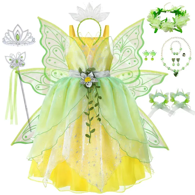Tiana Dress Girl Black Princess Cosplay Costume Halloween Deluxe Tulle Dress 2-10Yrs Summer Theme Party Outfit Birthday Surprise
Tiana Dress Girl Black Princess Cosplay Costume Halloween Deluxe Tulle Dress 2-10Yrs Summer Theme Party Outfit Birthday Surprise