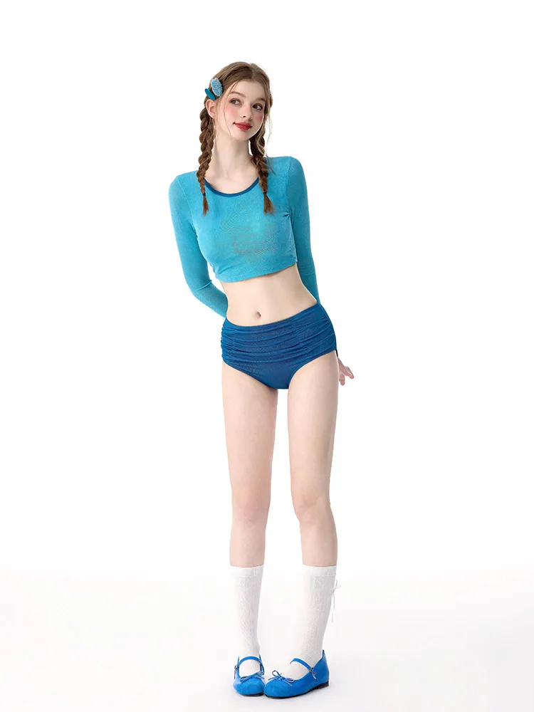 High Waist Long Sleeve Swimming Suit Women's High Sensation 2026 New Style Snorkeling Two-Piece Swimsuit with Chest Pad No St...
High Waist Long Sleeve Swimming Suit Women's High Sensation 2026 New Style Snorkeling Two-Piece Swimsuit with Chest Pad No St...