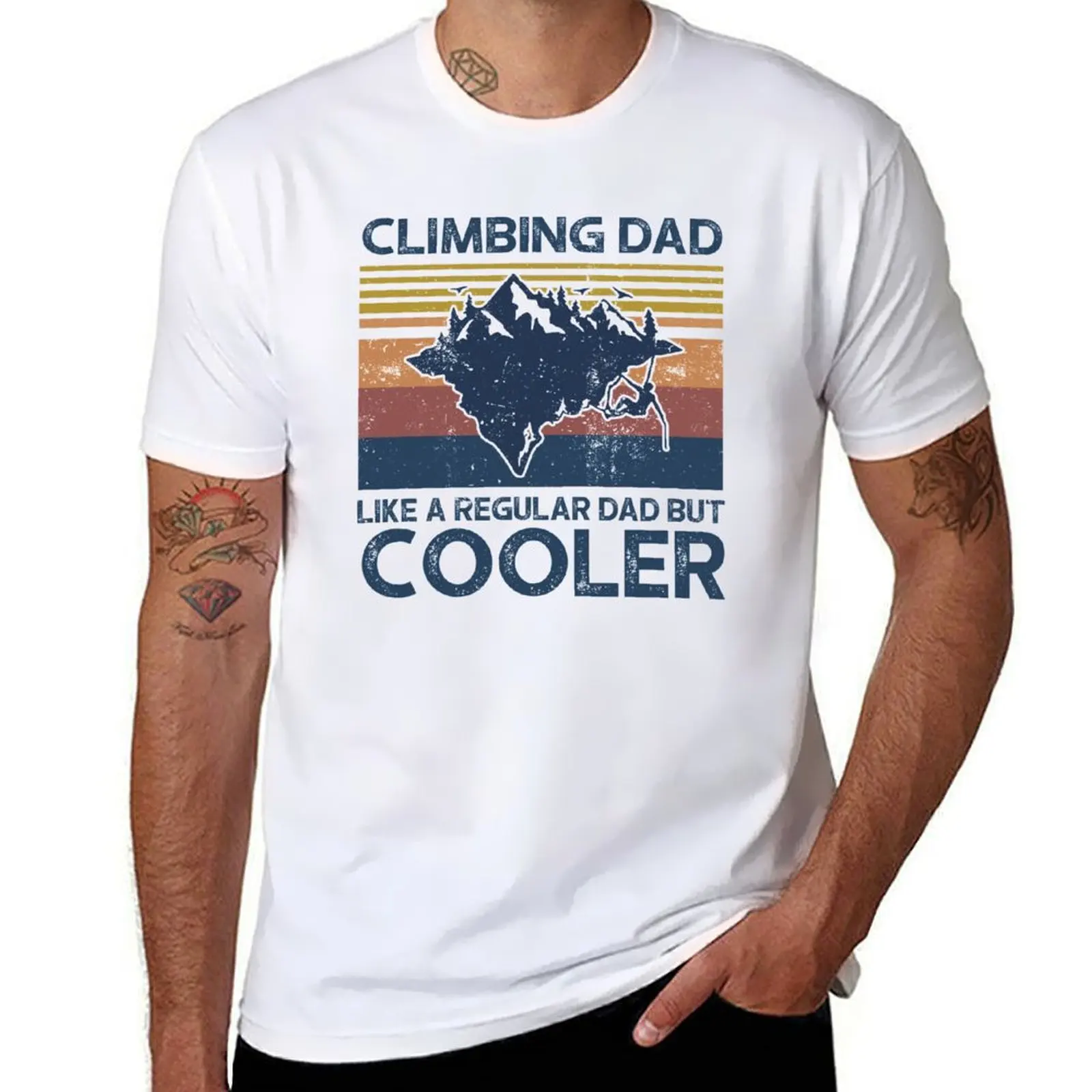 Climbing Dad Like A Regular Dad But Cooler T-Shirt printed t shirts for man t shirt man casual T-Shirt
Climbing Dad Like A Regular Dad But Cooler T-Shirt printed t shirts for man t shirt man casual T-Shirt