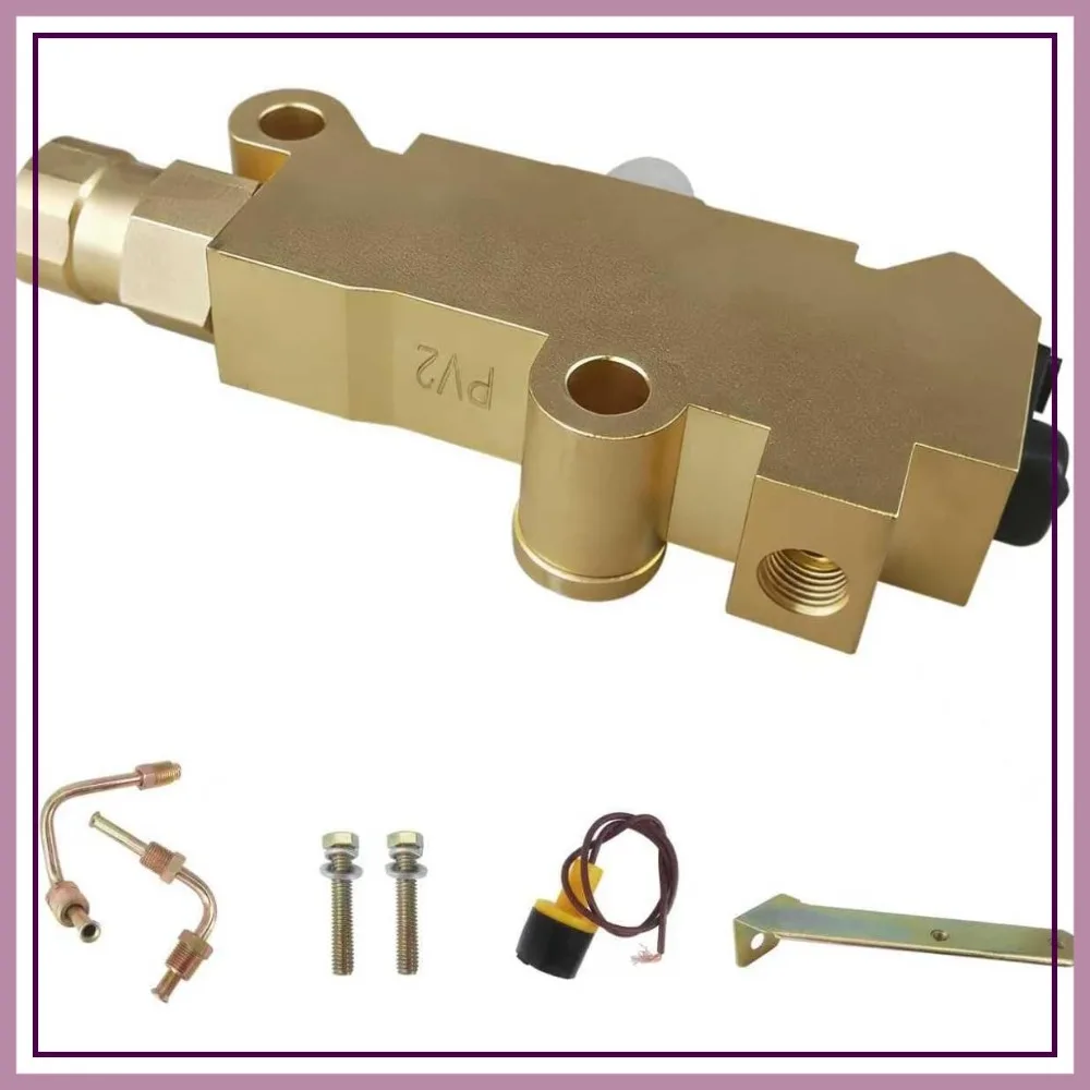 PV2 Brass Brake Proportioning Valve & Mount Bracket Kit for Chevy Buick Classic Car Truck, Replace 172-1353
PV2 Brass Brake Proportioning Valve & Mount Bracket Kit for Chevy Buick Classic Car Truck, Replace 172-1353