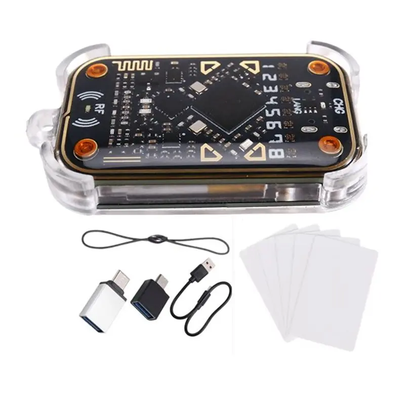 Chameleon V3.0 RFID Smart Chip Emulator Reader Upgrade Version 125Khz 13.56Mhz ID IC Smart Card Tag Copyer Copier Duplicator
Chameleon V3.0 RFID Smart Chip Emulator Reader Upgrade Version 125Khz 13.56Mhz ID IC Smart Card Tag Copyer Copier Duplicator