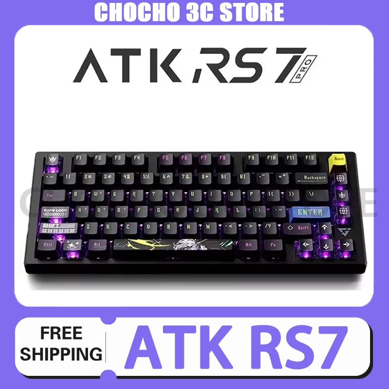 Проводная клавиатура Vgn Atk Rs7 из алюминиевого сплава
Проводная клавиатура Vgn Atk Rs7 из алюминиевого сплава