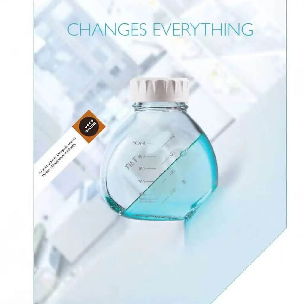 500ml DUARN TILT GL56 Tilting Reagent Bottle High Temperature Resistant Double-sided Scale Silk Mouth Reagent Bottle
500ml DUARN TILT GL56 Tilting Reagent Bottle High Temperature Resistant Double-sided Scale Silk Mouth Reagent Bottle