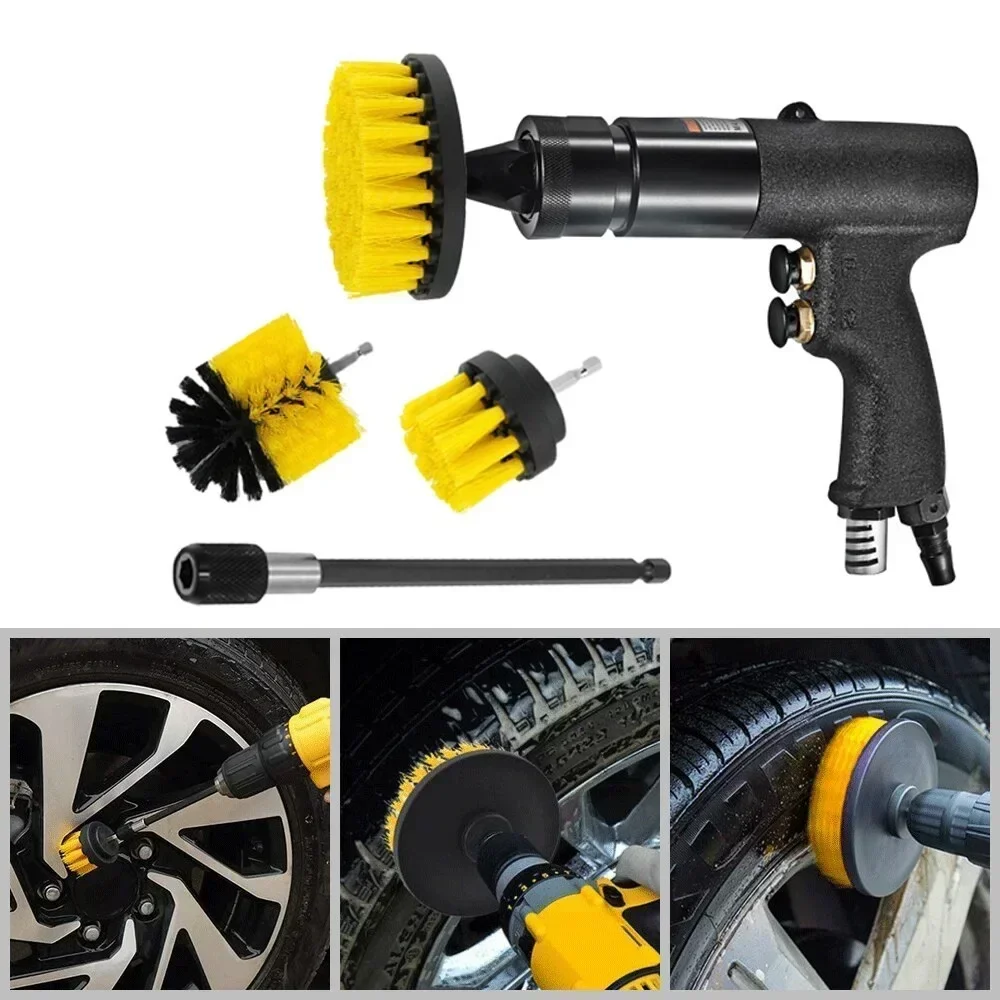 4Pc Electric Drill Brush Kit Cleaning Brush Nylon Scrubber Brush For Carpet Glass Car Tires Bathroom Toilet Cleaning Tools Floor
4Pc Electric Drill Brush Kit Cleaning Brush Nylon Scrubber Brush For Carpet Glass Car Tires Bathroom Toilet Cleaning Tools Floor