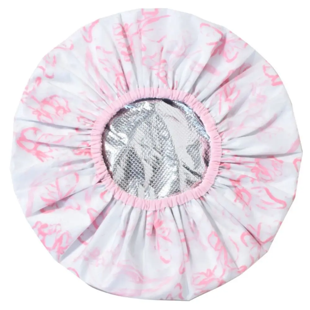 Thickened Self-heating Tin Foil Hat Thermostatic Shower Cap Steam Hair Mask Cap Portable Bathing Cap Smooth Hair Oil Baking Cap
Thickened Self-heating Tin Foil Hat Thermostatic Shower Cap Steam Hair Mask Cap Portable Bathing Cap Smooth Hair Oil Baking Cap