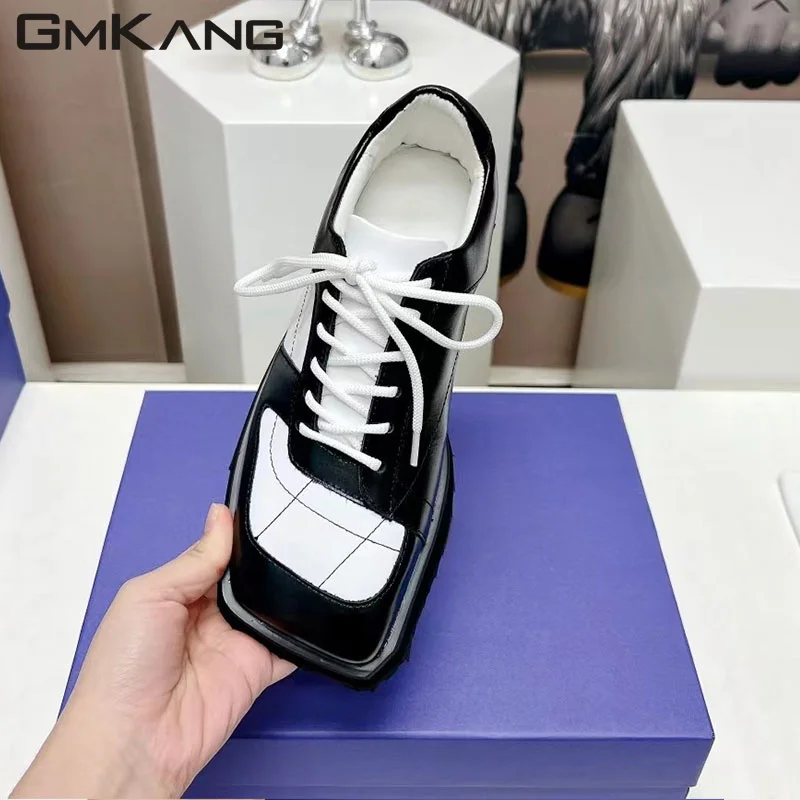 New Patchwork Sneakers Women Outdoors Running Shoes Woman Lace Up Square Toe Casual Flat Shoes Comfort Sports Shoes Woman
New Patchwork Sneakers Women Outdoors Running Shoes Woman Lace Up Square Toe Casual Flat Shoes Comfort Sports Shoes Woman