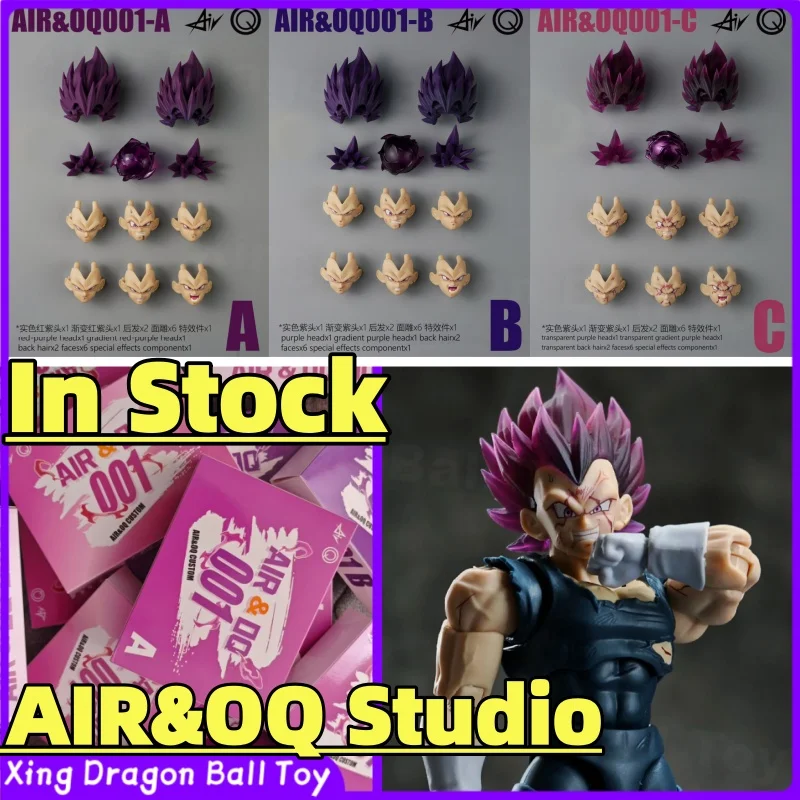 【24-hour Shipping】Dragon Ball SHF AIR&OQ Studio 001A/001B/001C Destroyer God Vegeta Head Sculpt Accessory Pack Toys Accessories
【24-hour Shipping】Dragon Ball SHF AIR&OQ Studio 001A/001B/001C Destroyer God Vegeta Head Sculpt Accessory Pack Toys Accessories