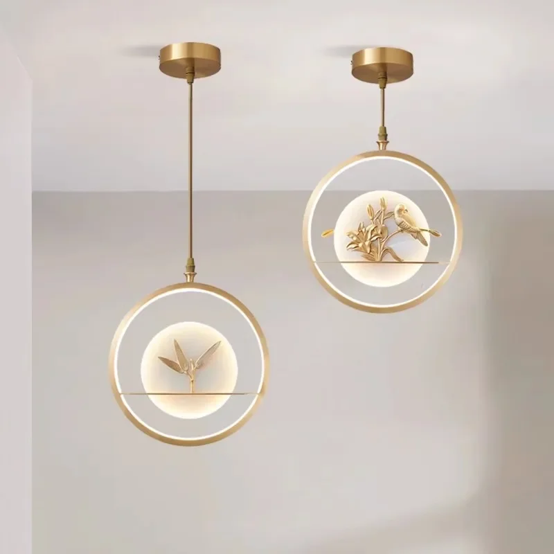 All-copper small chandelier new Chinese-style living room background wall decoration new aisle entrance cabinet small chandelier
All-copper small chandelier new Chinese-style living room background wall decoration new aisle entrance cabinet small chandelier