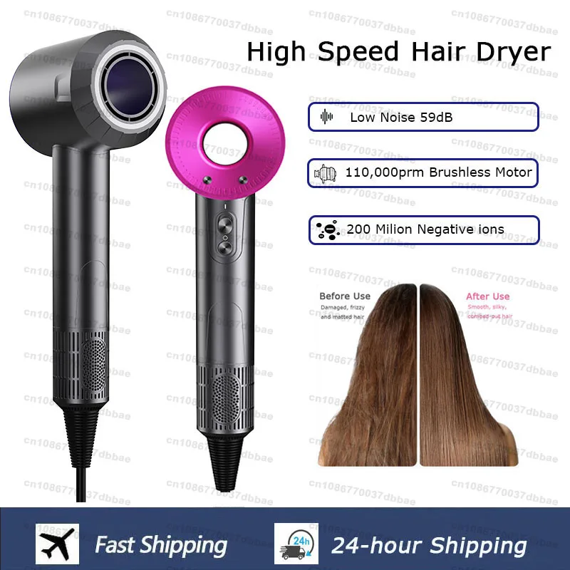 Super Hair-care Negative Ion Hair dryer 220V Leafless Hairdryer High Speed household Blow Dryer Salon Style Tool
Super Hair-care Negative Ion Hair dryer 220V Leafless Hairdryer High Speed household Blow Dryer Salon Style Tool