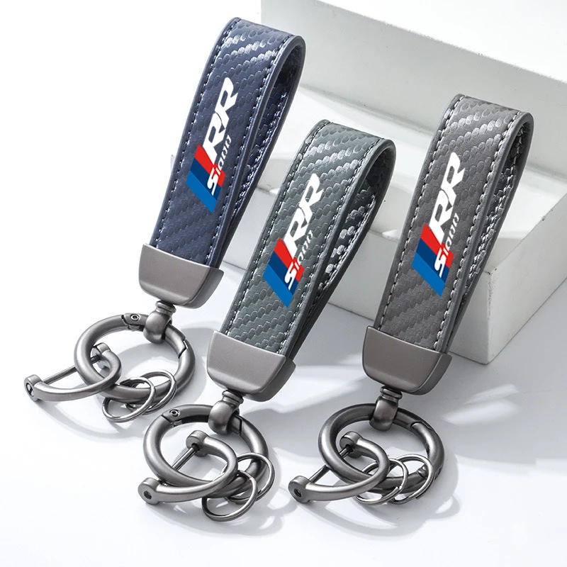 Carbon Fiber Leather Motorcycle Keychain Jewelry Keyring Pendant Gift Horseshoe Buckle Accessories For Motorrad S1000RR S1000 RR
Carbon Fiber Leather Motorcycle Keychain Jewelry Keyring Pendant Gift Horseshoe Buckle Accessories For Motorrad S1000RR S1000 RR