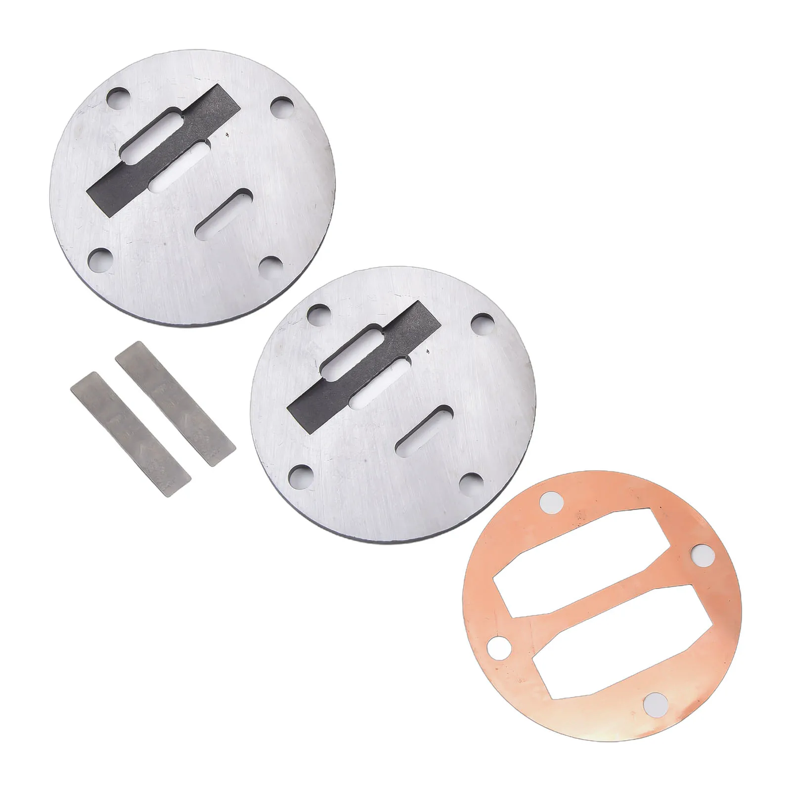 Valve Plate Set for Air Compressor 46mm Size Metal Material Cylinder Head Replacement 1 Set Heavy Duty Performance
Valve Plate Set for Air Compressor 46mm Size Metal Material Cylinder Head Replacement 1 Set Heavy Duty Performance