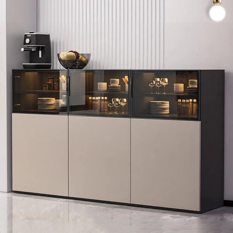 Solid Wood Dining Side Cabinet Household Tea Wine Modern Simple Display Cabinet Light Luxury Vitrine Living Room Furniture
Solid Wood Dining Side Cabinet Household Tea Wine Modern Simple Display Cabinet Light Luxury Vitrine Living Room Furniture