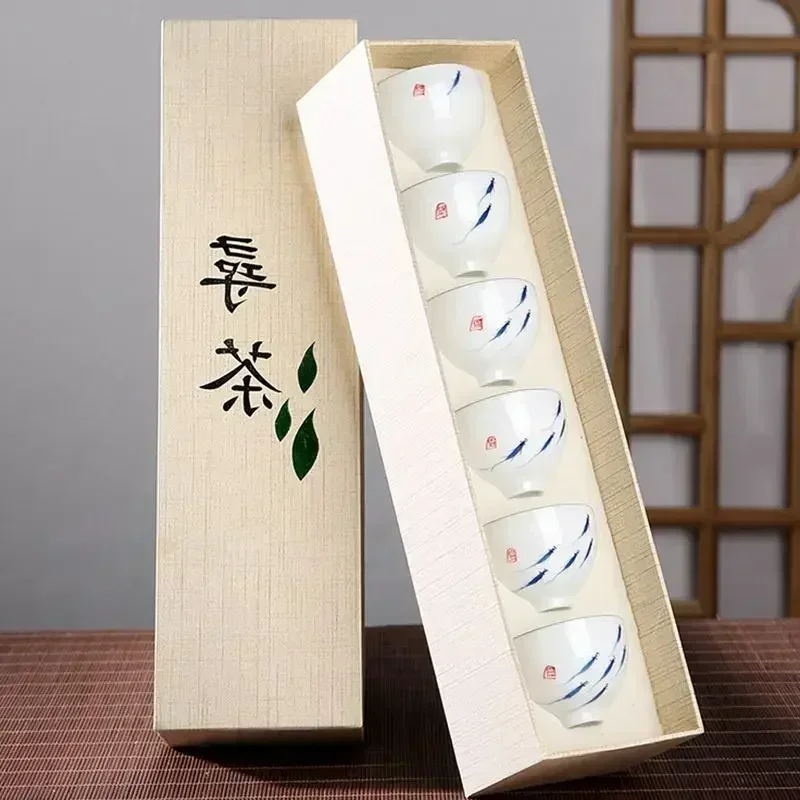 Hand Painted White Porcelain Tea Cup Set Ceramic Kung Fu Tea Set Owner's Individual Cup Teaware Kitchen Dining Bar Home Garden
Hand Painted White Porcelain Tea Cup Set Ceramic Kung Fu Tea Set Owner's Individual Cup Teaware Kitchen Dining Bar Home Garden