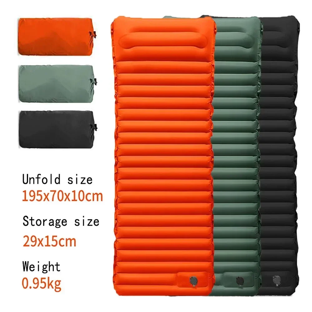 Foldable and Portable Self-inflating Mat Outdoor Ultralight Air Sleeping Pad Waterproof Inflatable Mattress for Camping Travel
Foldable and Portable Self-inflating Mat Outdoor Ultralight Air Sleeping Pad Waterproof Inflatable Mattress for Camping Travel