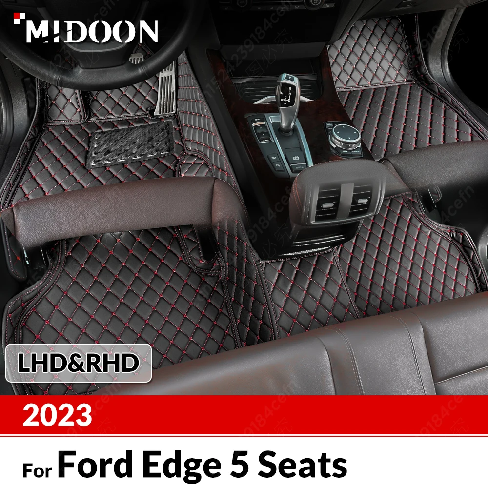 Индивидуальные автомобильные коврики для Ford Edge, 5 сидений, 2023 дюйма, детали интерьера, аксессуары, защитные детали
Индивидуальные автомобильные коврики для Ford Edge, 5 сидений, 2023 дюйма, детали интерьера, аксессуары, защитные детали
