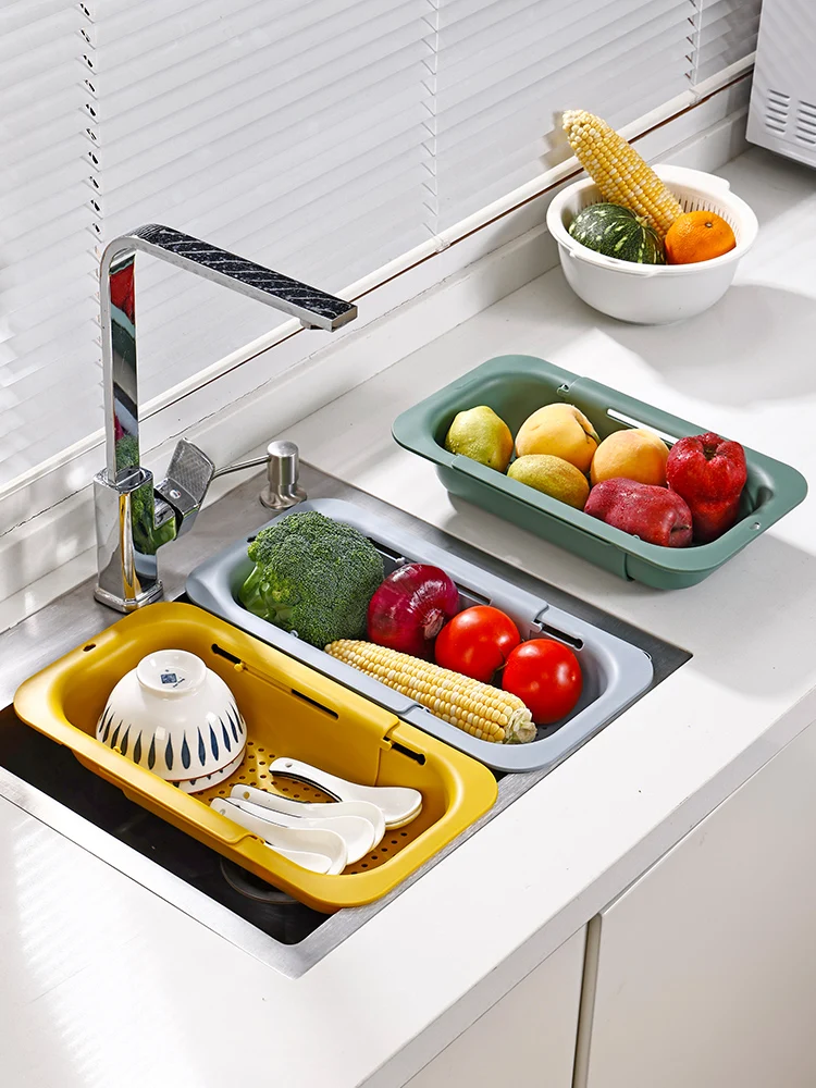 Collapsible Drain Basket Multi-Functional Kitchen Sink Vegetable Washing Basin Fruit Washing Basin Water Filter Basket
Collapsible Drain Basket Multi-Functional Kitchen Sink Vegetable Washing Basin Fruit Washing Basin Water Filter Basket