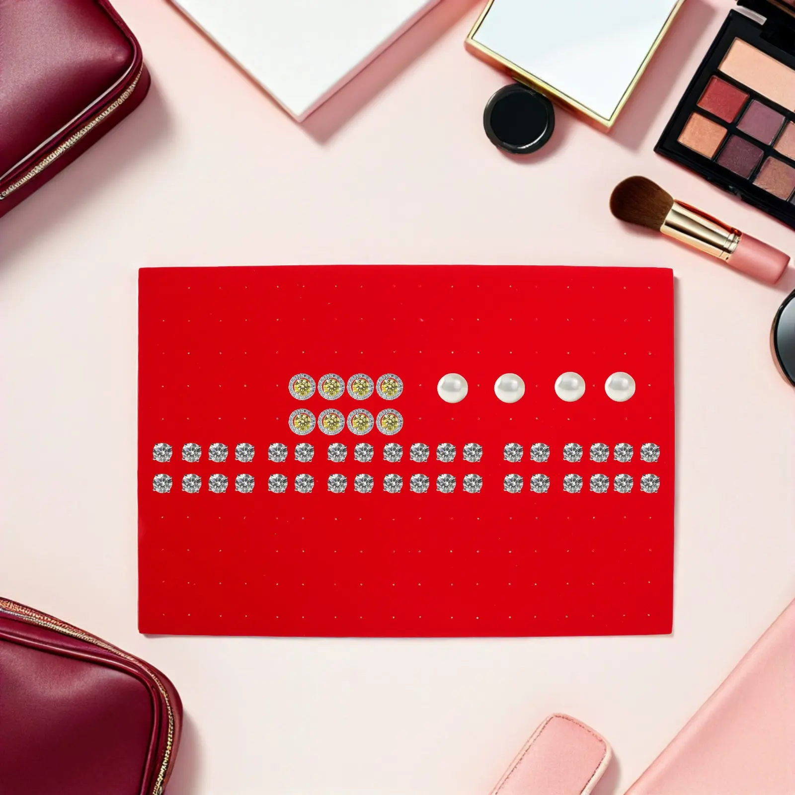 2pcs Earring Display Pads 198-Hole Sponge Insert For Jewelry Box Organizer Protective Liner Storage Tray Display Mat
2pcs Earring Display Pads 198-Hole Sponge Insert For Jewelry Box Organizer Protective Liner Storage Tray Display Mat