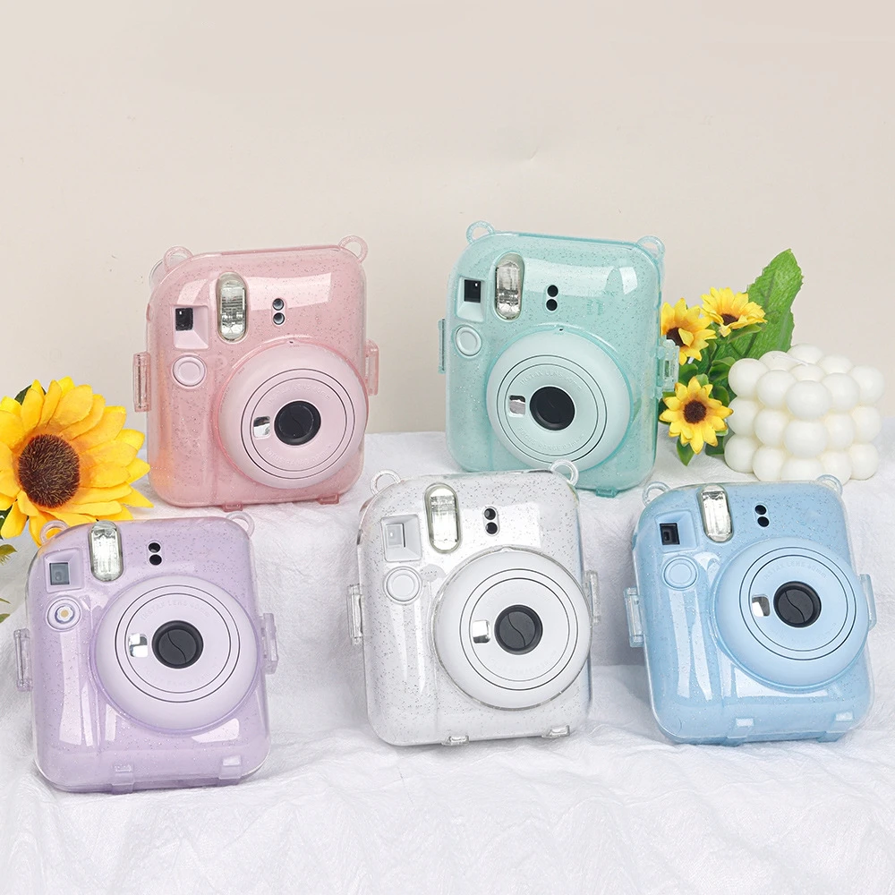 For Instax Mini 12 Photo Bag Transparent Storage Case Crystal Case Strap Sticker Three Piece Set
For Instax Mini 12 Photo Bag Transparent Storage Case Crystal Case Strap Sticker Three Piece Set