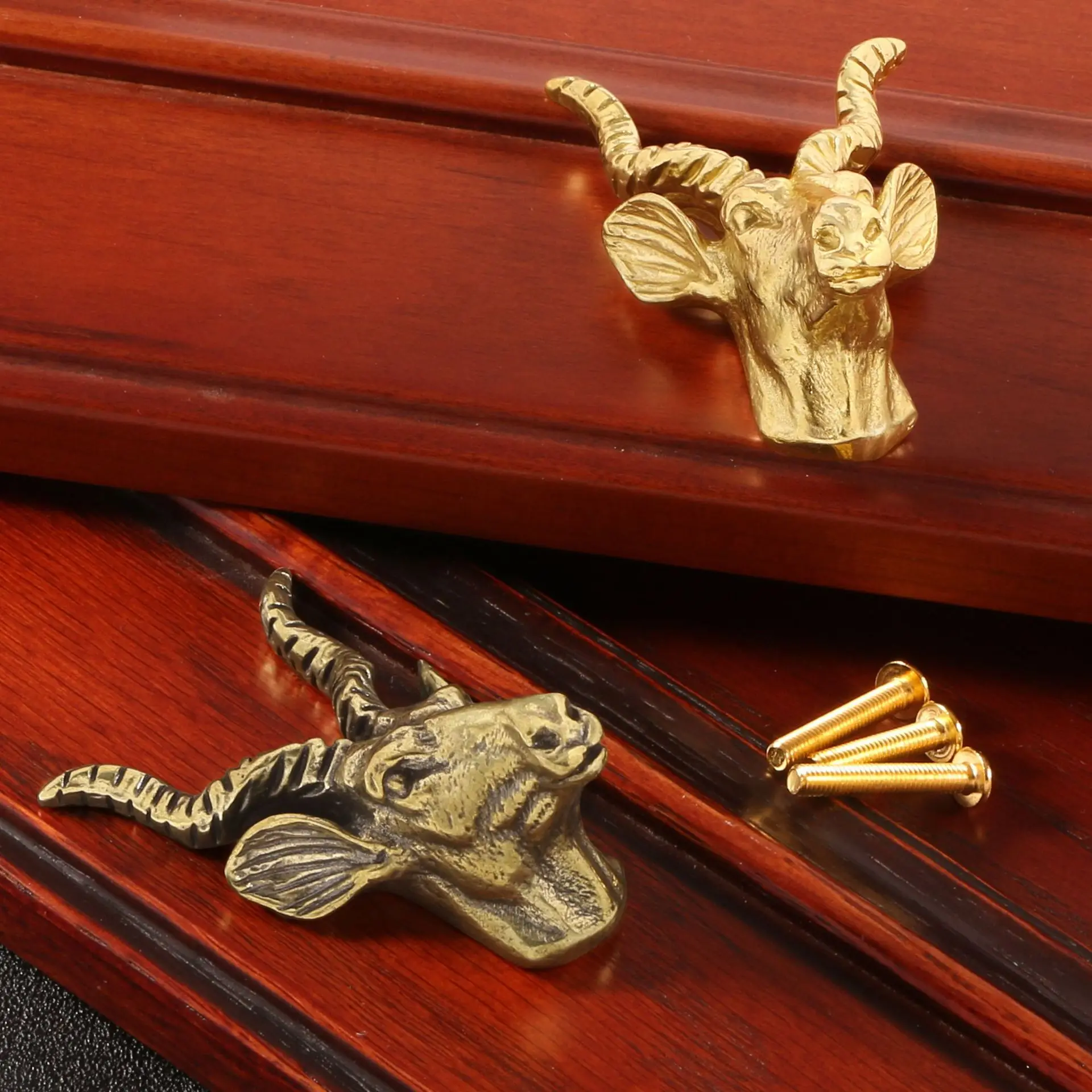 Vintage Brass Ram Door Pulls – Nautical Home Decor Cabinet Pulls Goat Drawer Knob Decorative Drawers DIY
Vintage Brass Ram Door Pulls – Nautical Home Decor Cabinet Pulls Goat Drawer Knob Decorative Drawers DIY