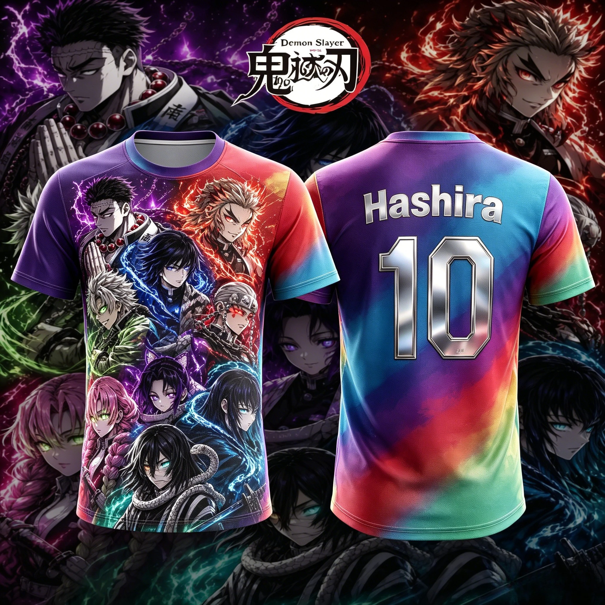 2026 Summer New Adult Men's Demon Slayer NO.10 7 Hashira 3D Printed Football Jersey T-Shirt Kids Anime T-Shirt Special Jersey
2026 Summer New Adult Men's Demon Slayer NO.10 7 Hashira 3D Printed Football Jersey T-Shirt Kids Anime T-Shirt Special Jersey