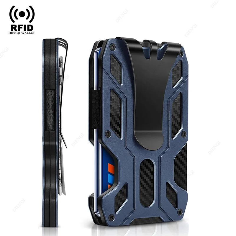 Модный деловой картхолдер класса люкс для мужчин, тонкий алюминиевый металлический кошелек для кредитных карт, минималистичный держатель для ID-карт, футляр для визиток
Модный деловой картхолдер класса люкс для мужчин, тонкий алюминиевый металлический кошелек для кредитных карт, минималистичный держатель для ID-карт, футляр для визиток