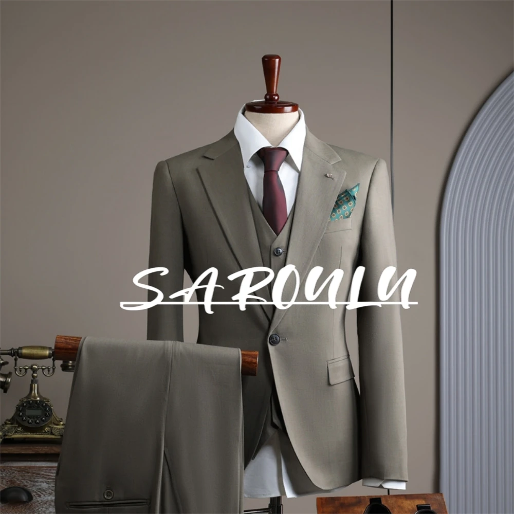 S-4XL Two Pieces Men's Suit Set Classy Dancing Party Popular Tuxedo Notched Lapel Groom Wear Fast Shipping Premium Outfit
S-4XL Two Pieces Men's Suit Set Classy Dancing Party Popular Tuxedo Notched Lapel Groom Wear Fast Shipping Premium Outfit