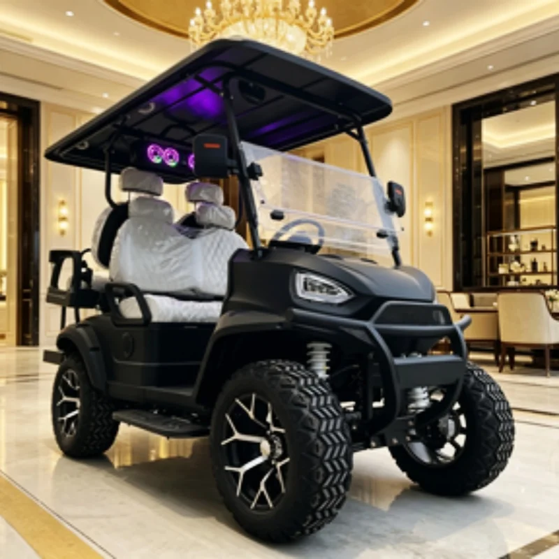 Good Premium Golf Cart For Sale 4 Seater Golf Cart 5000W Wholesale Electric Golf Cart With 14-Inch Off-Road Tires Sound Bar
Good Premium Golf Cart For Sale 4 Seater Golf Cart 5000W Wholesale Electric Golf Cart With 14-Inch Off-Road Tires Sound Bar