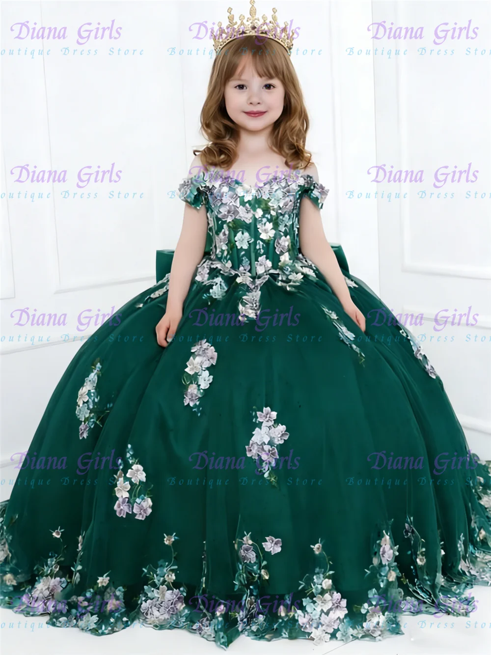 Lovely Princess Sleeveless Green Tulle Fluffy With Quality Applique Flower Girl Dress For Little Baby Girls Birthday Party Gowns
Lovely Princess Sleeveless Green Tulle Fluffy With Quality Applique Flower Girl Dress For Little Baby Girls Birthday Party Gowns